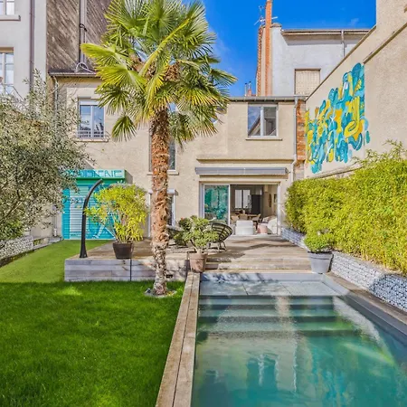 Maison D'exception Au Coeur De Lyon Avec Piscine Villeurbanne